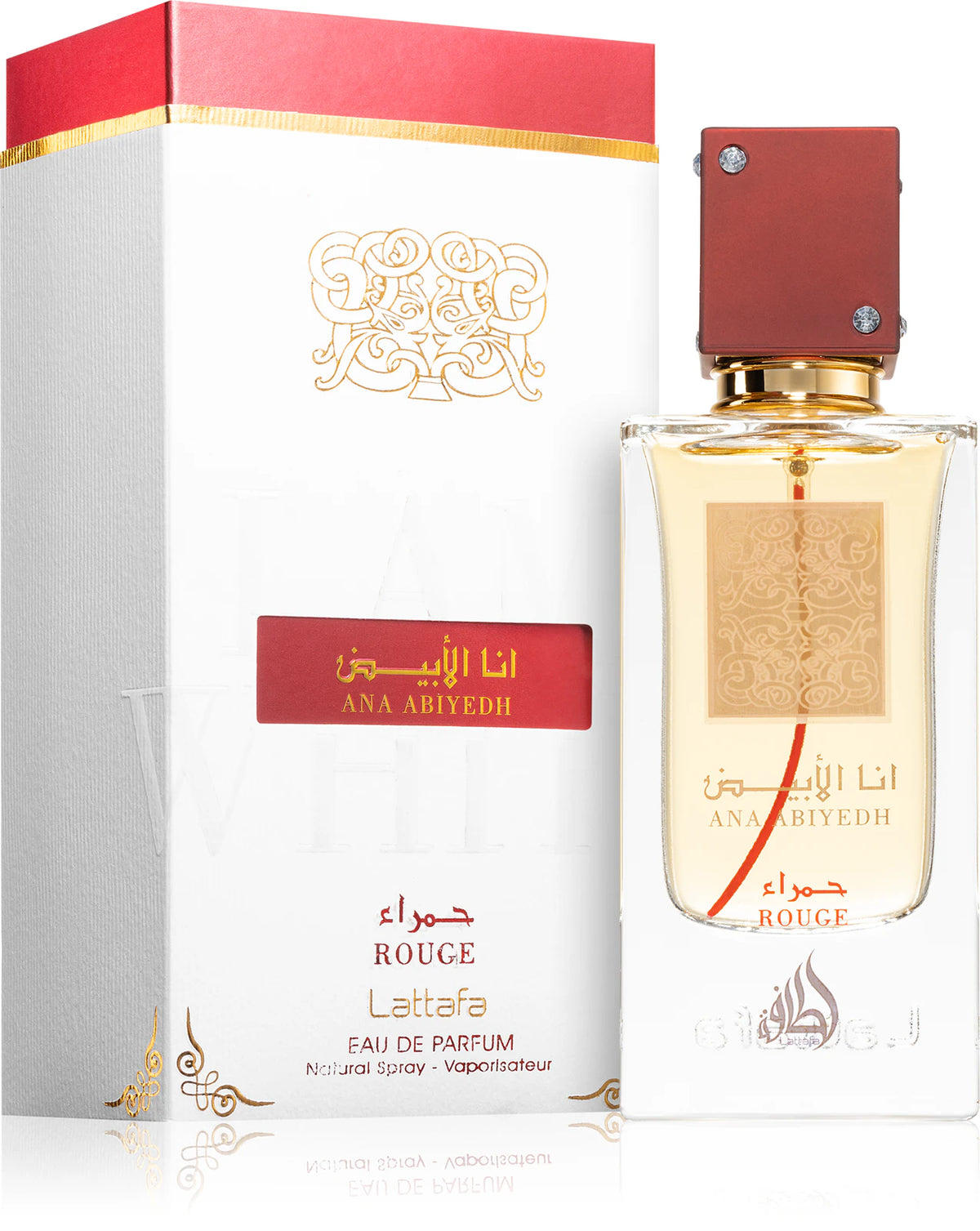 Lattafa Ana Abiyedh Rouge E.D.P  60 ML