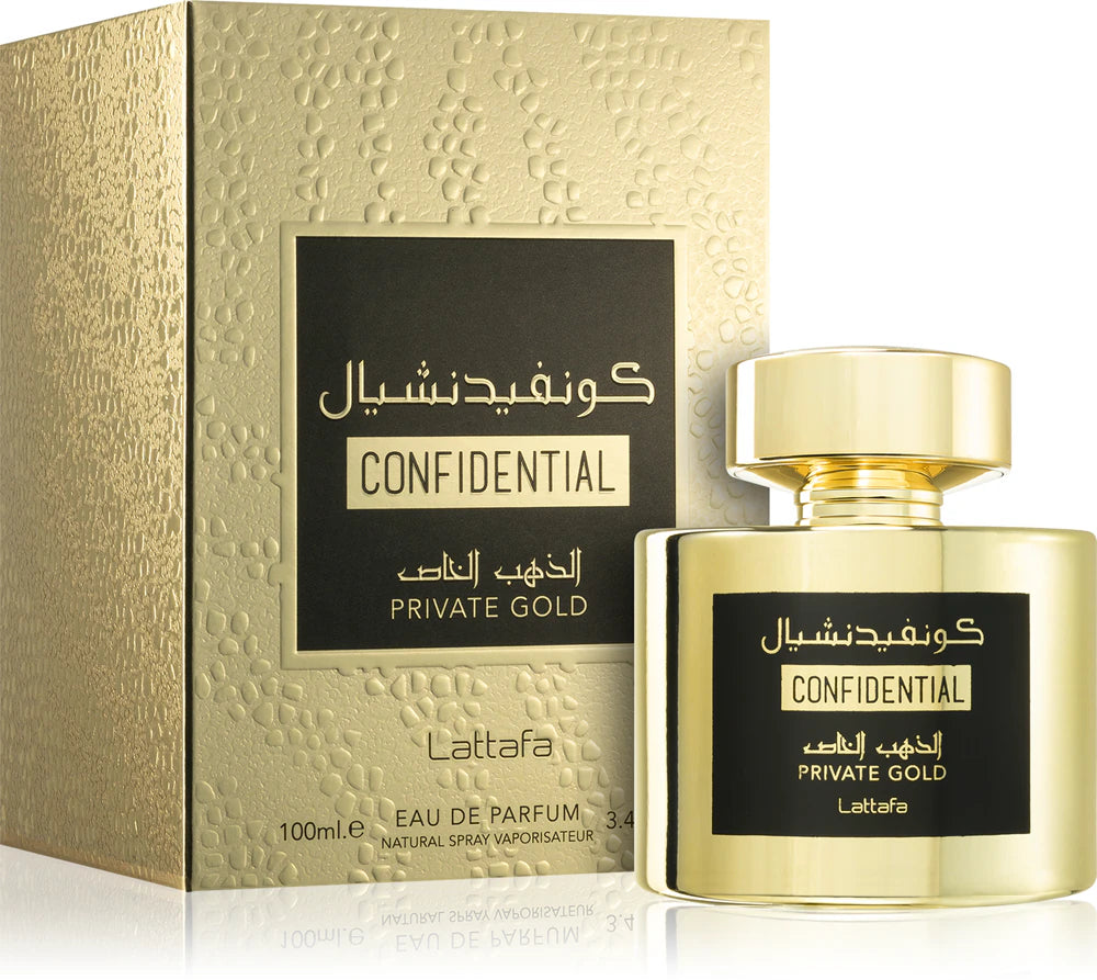 LATTAFA CONFIDENTIAL PRIVATE GOLD EAU DE PARFUM 100 ML
